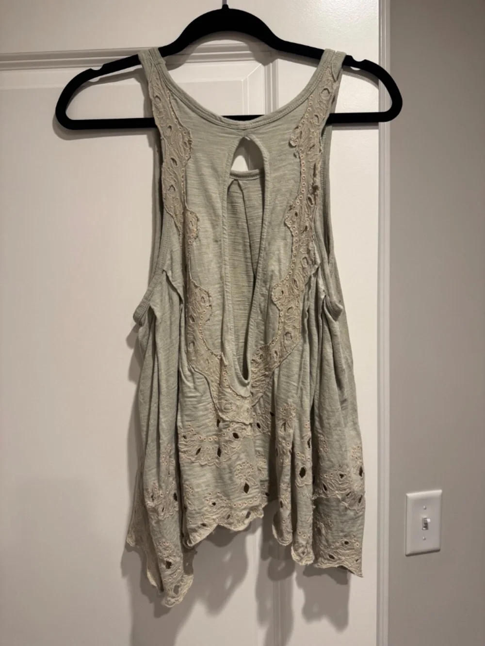 Free People green tank top - Picture 2 of 2